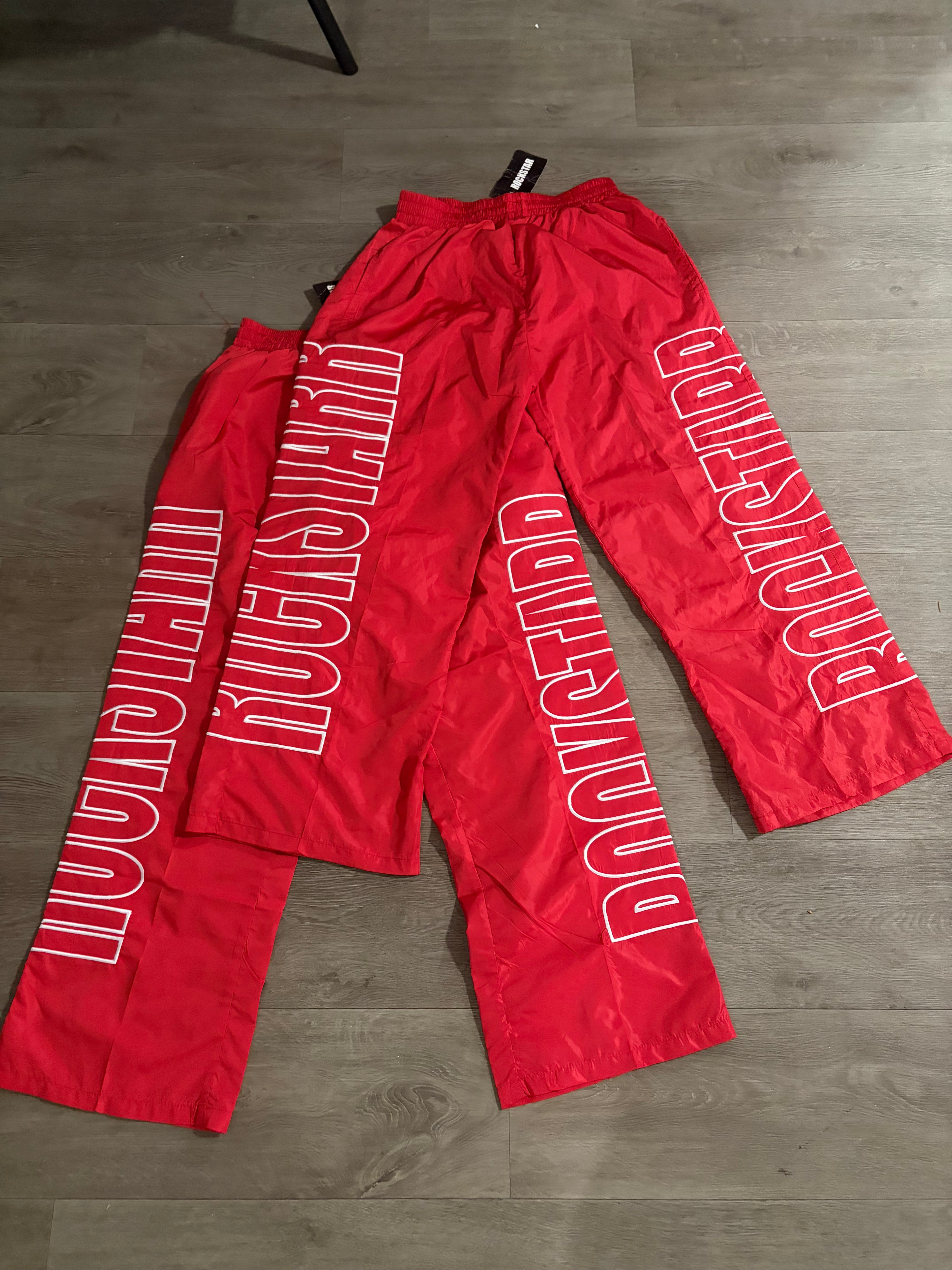 RED TRACKPANTS